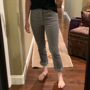 Talbots Grey Corduroy Pants